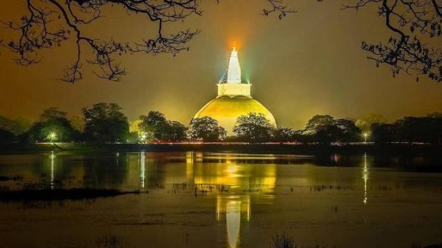 Stupa in Sri Lanka