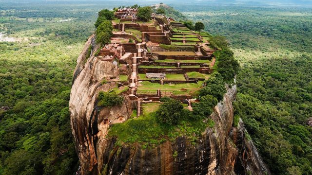 Sigiriya - the lion rock